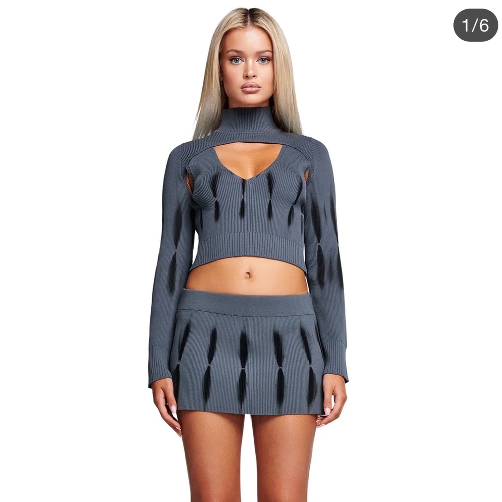 I AM GIA BRISTOL SET - GREY : TIE DYE - S / GREY